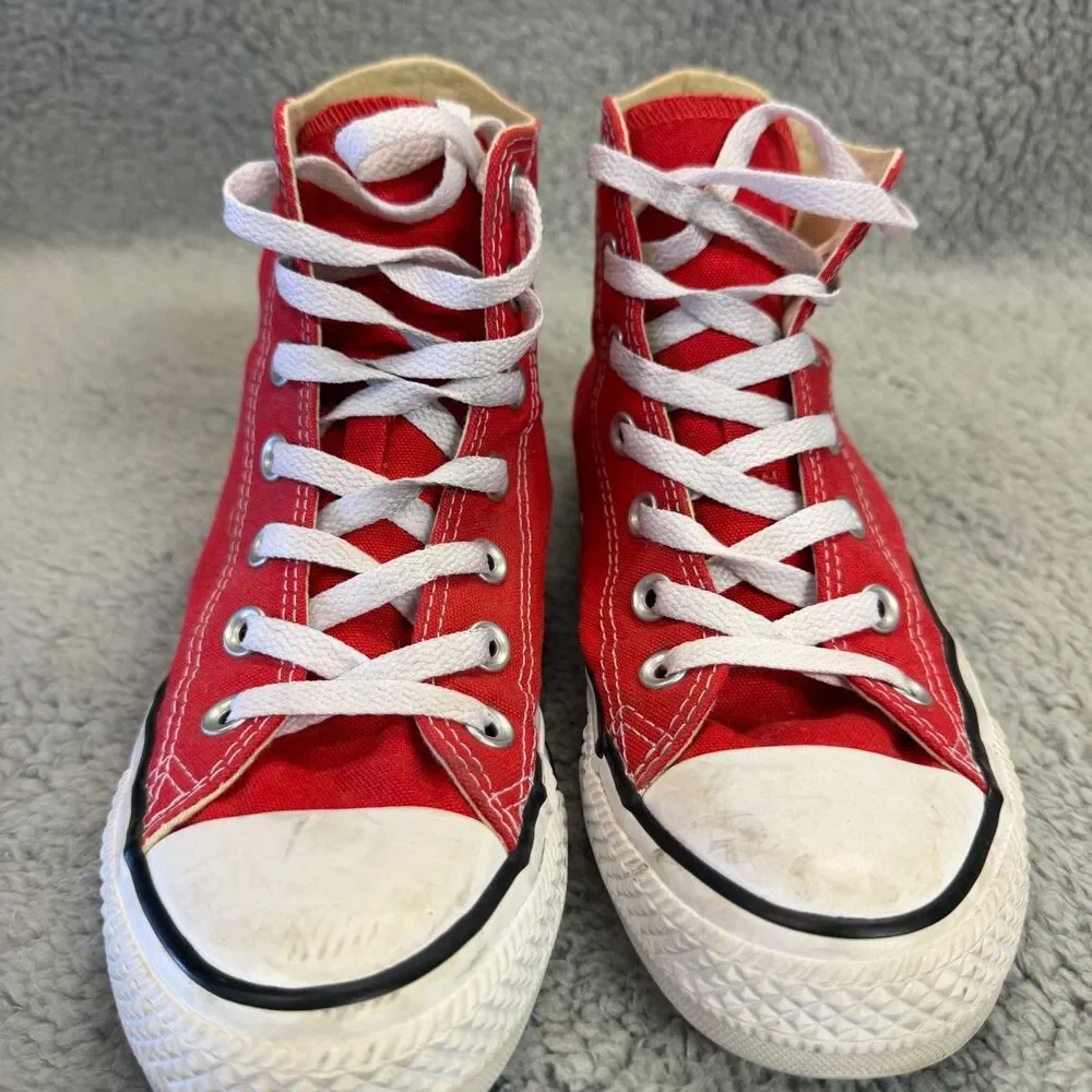CONVERSE CHUCK TAYLOR High Top Mens 5 Womens 7 All Star Red Streetwear Skate